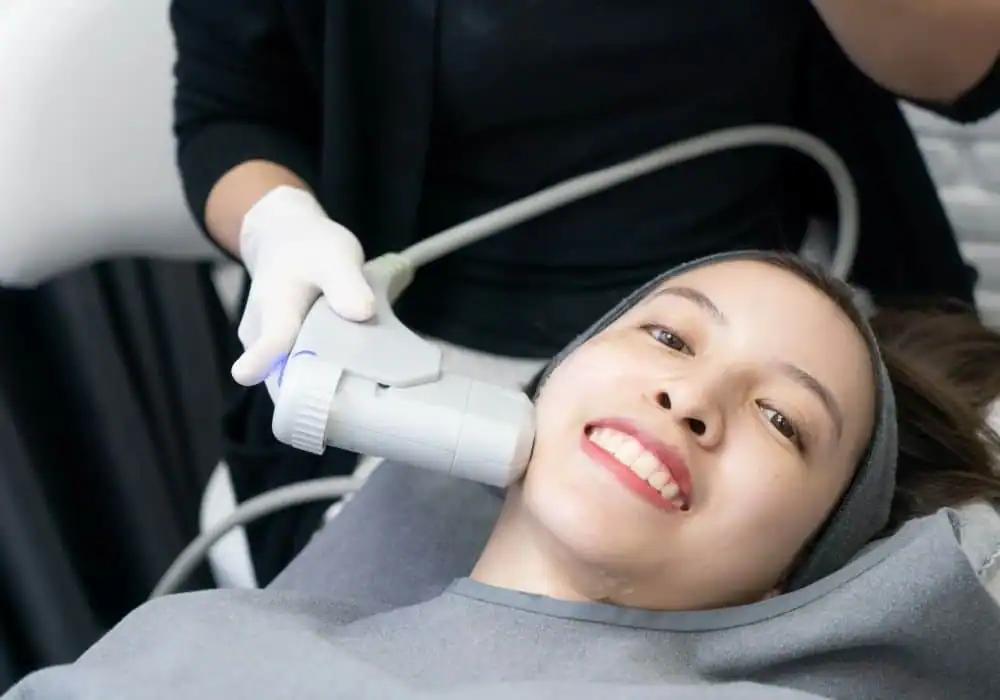 HIFU treatment Stoke-on-Trent in progress