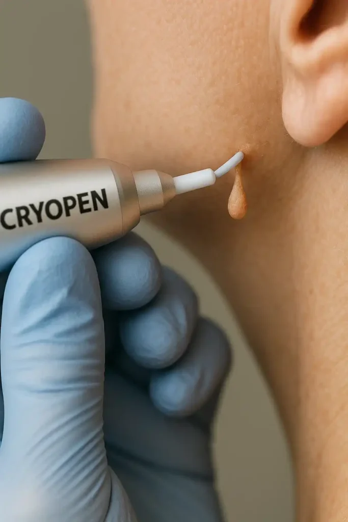 Cryopen for skin tags removal Stoke-on-Trent speak to our team today!