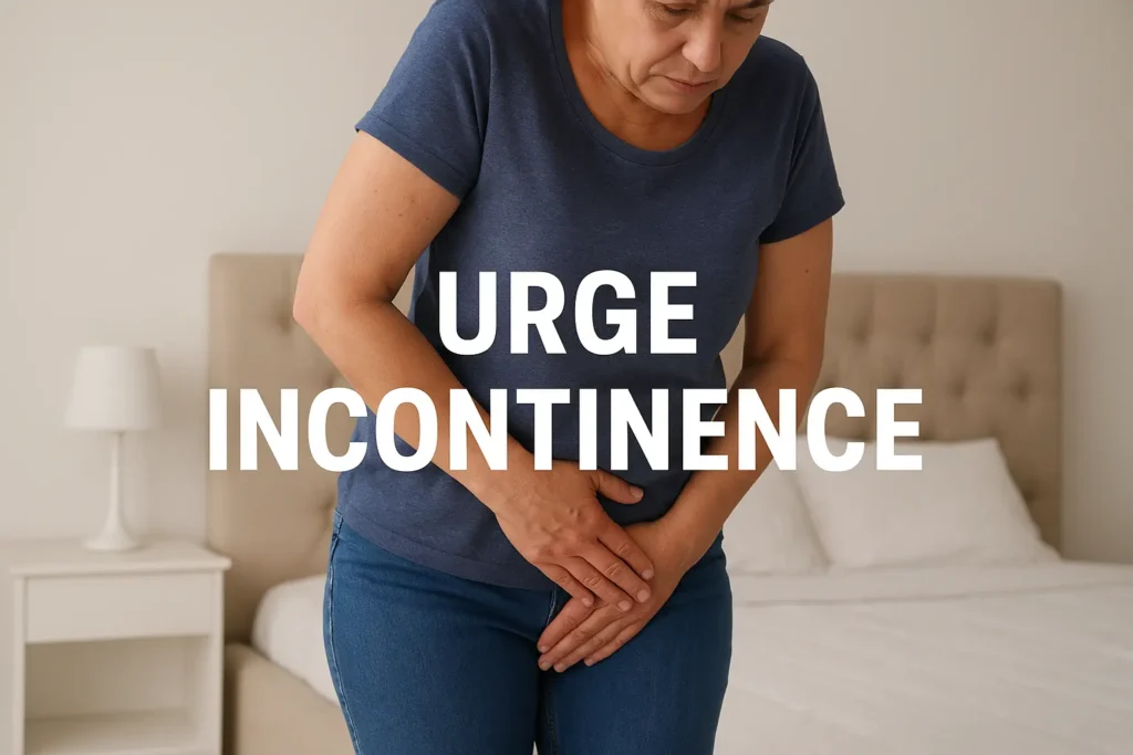 how to manage urge incontinence Stoke-on-Trent symptoms