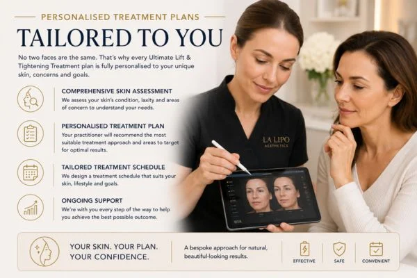 book a consultation about your ultimate lift and tighten treatment Stoke-on-Trent
