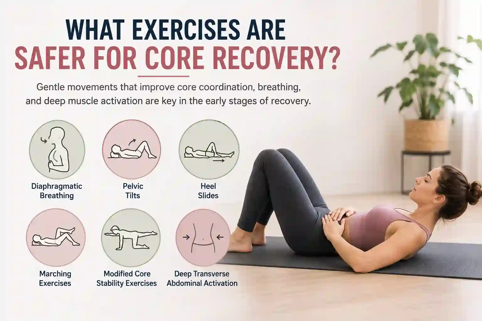 What Exercises Are Safer for Core Recovery Stoke-on-Trent