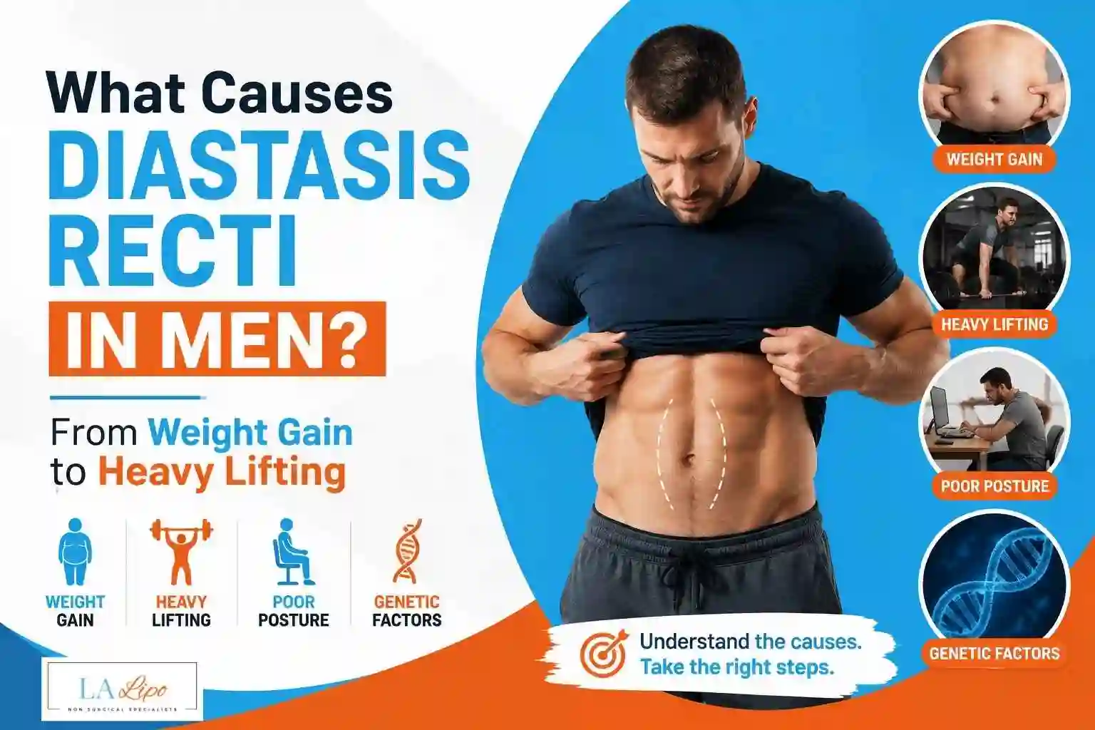 What Causes Diastasis Recti in Men? From Weight Gain to Heavy Lifting Stoke-on-Trent